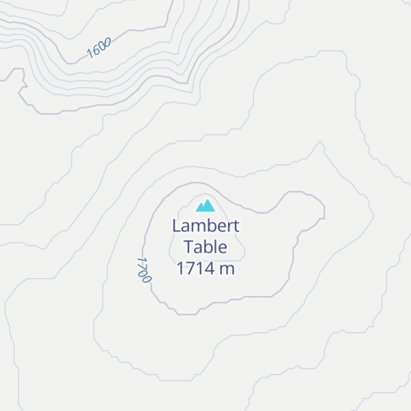 Map of Lambert Table