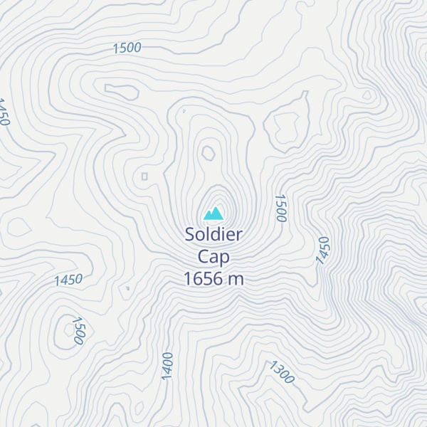 Map of Soldier Cap