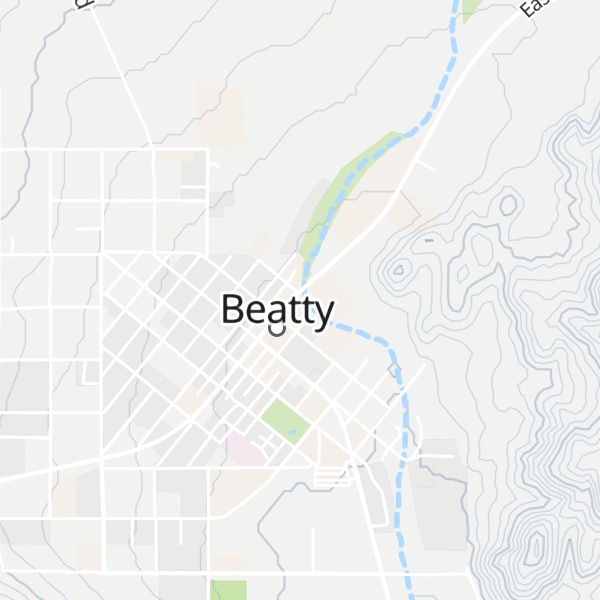 Map of Beatty Chamber of Commerce