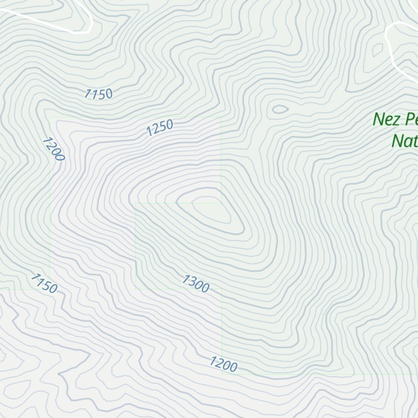 Map of Gold Hill