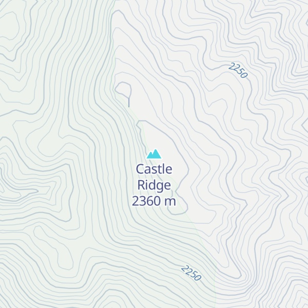 Map of Castle Ridge