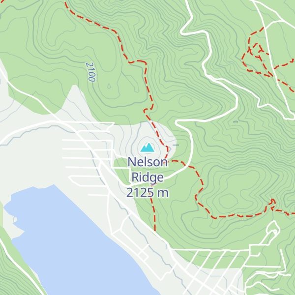 Map of Nelson Ridge