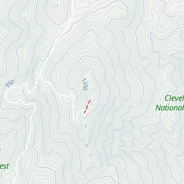 Map of Black Mountain