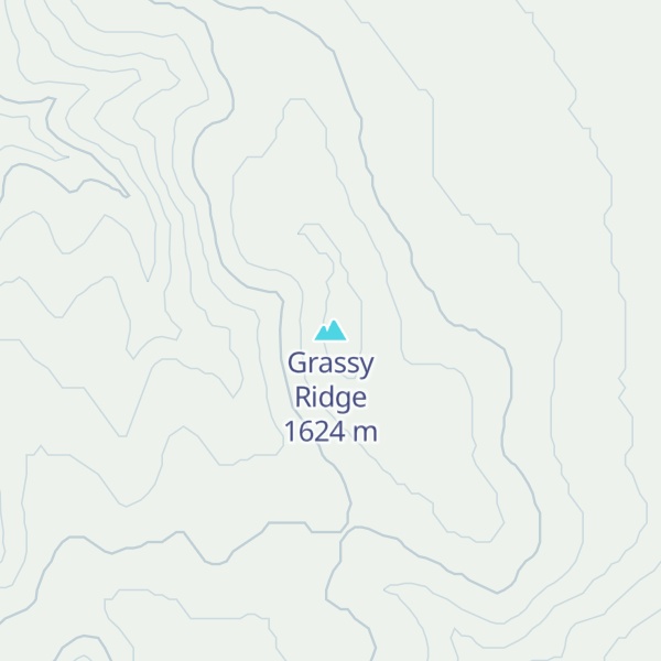 Map of Grassy Ridge
