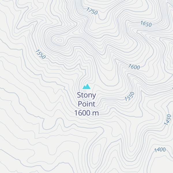 Map of Stony Point