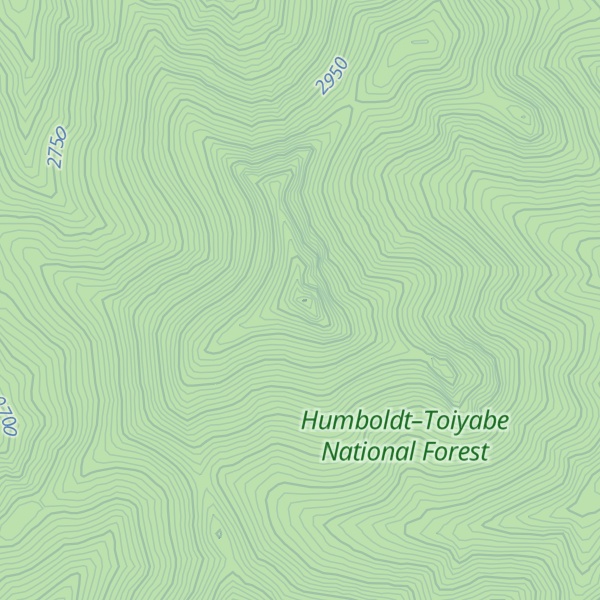 Map of Wildcat Peak