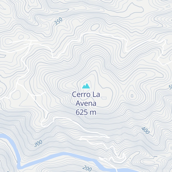 Map of Cerro La Avena