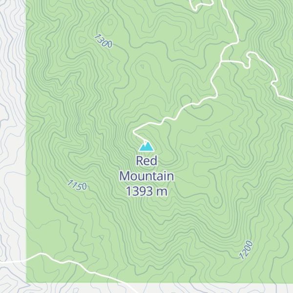 Map of Red Mountain