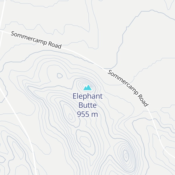 Map of Elephant Butte