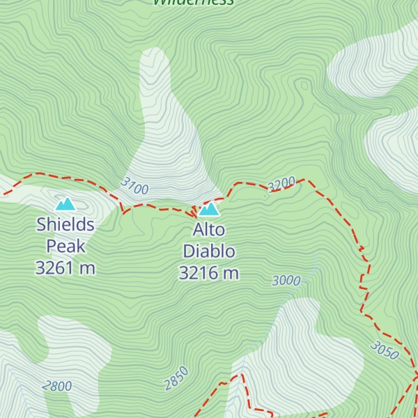 Map of Alto Diablo