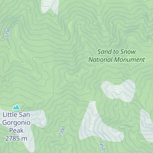Map of Wanat Peak