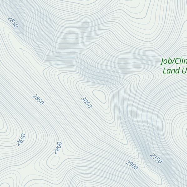 Map of Obstruction Mountain