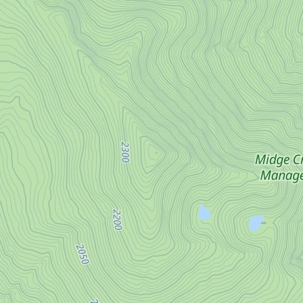 Map of Mount Drewry