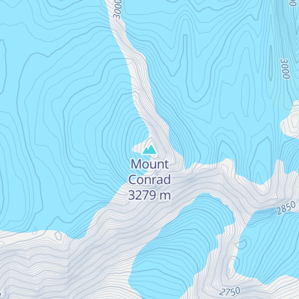 Map of Mount Conrad