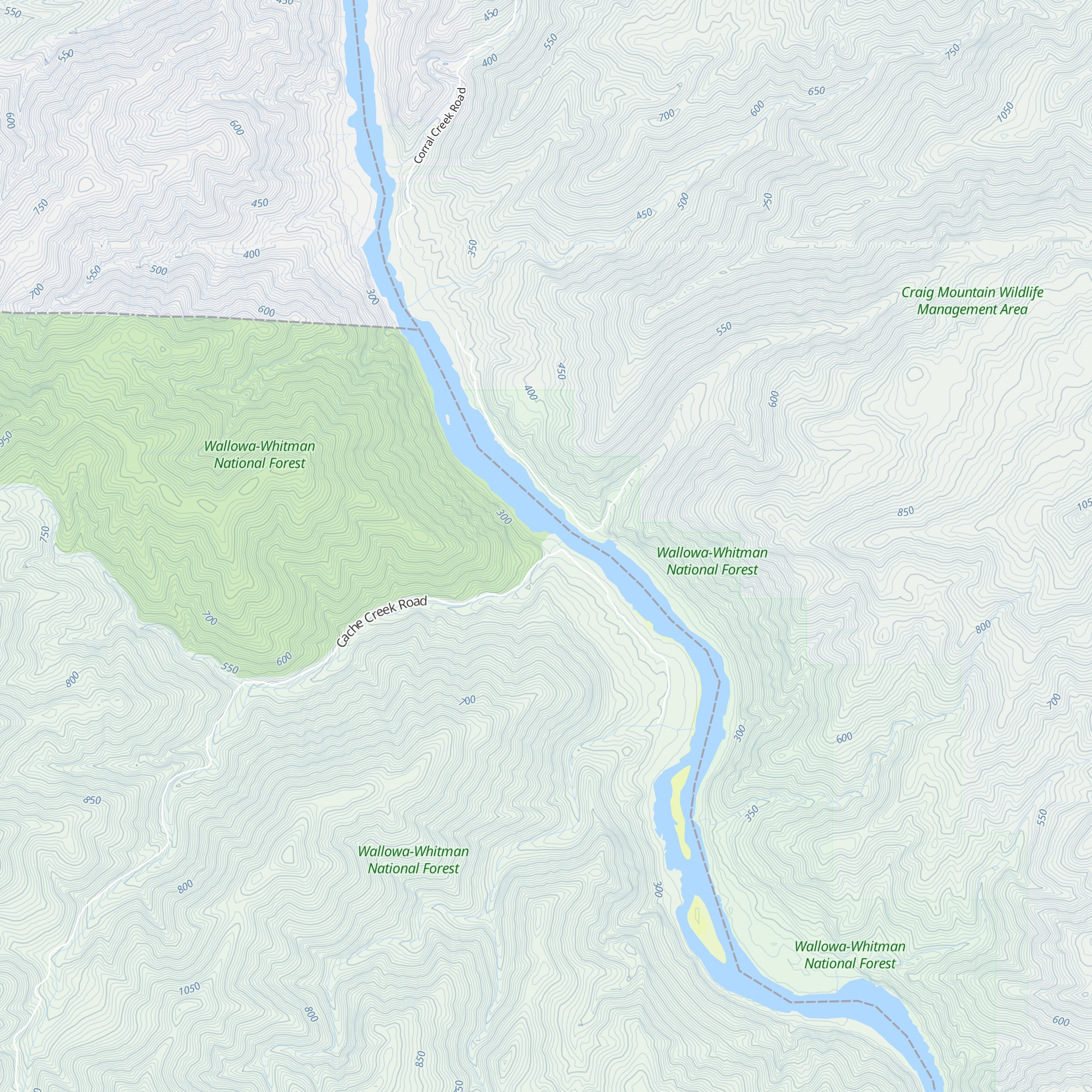 Cache Creek Ranch Visitor Center map