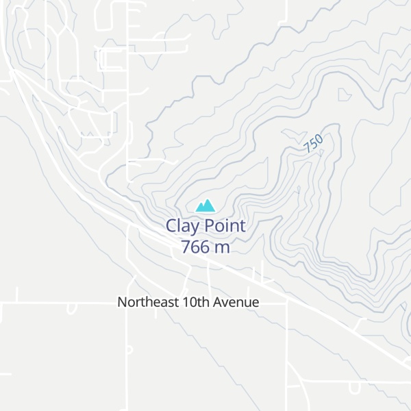Map of Clay Point