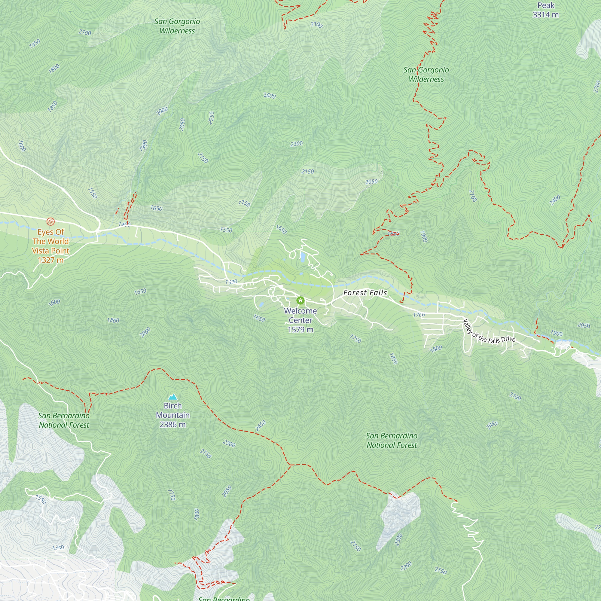 Welcome Center map