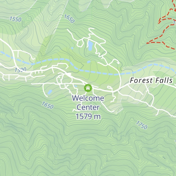 Map of Welcome Center