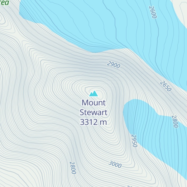 Map of Mount Stewart