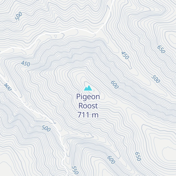 Map of Pigeon Roost