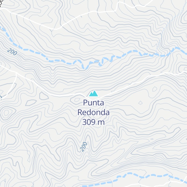 Map of Punta Redonda