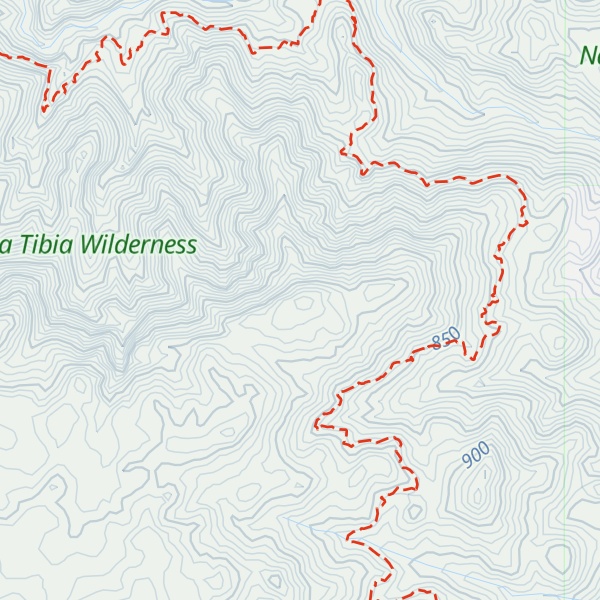 Map of Wild Horse Peak