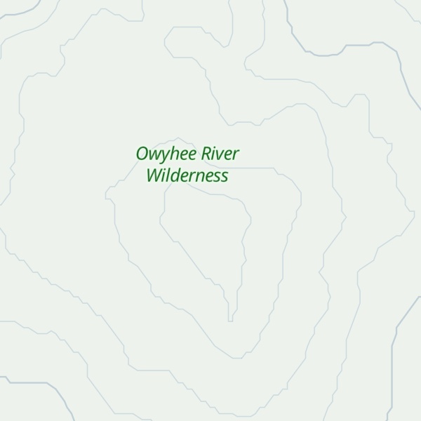 Map of Spring Butte