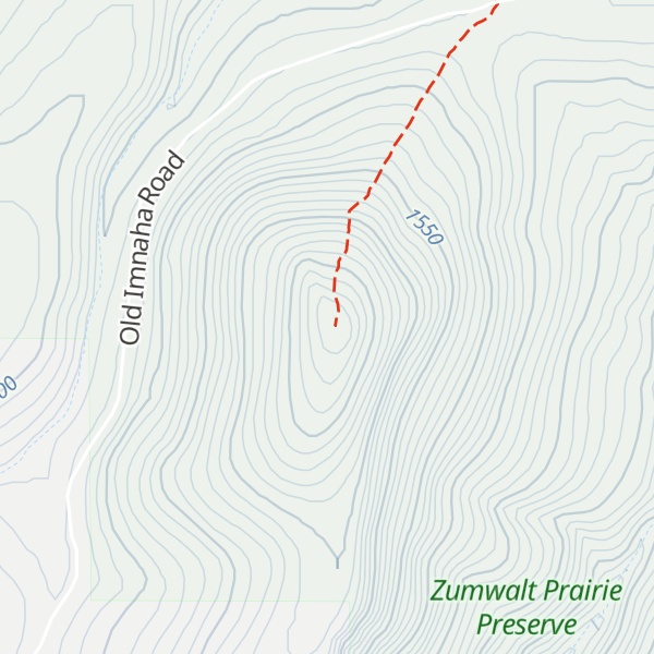 Map of Harsin Butte