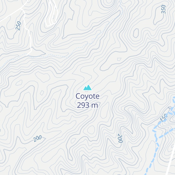 Map of Coyote