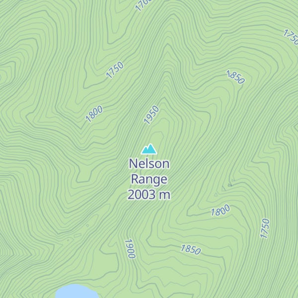 Map of Nelson Range
