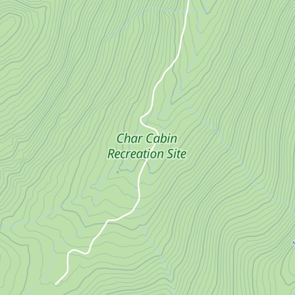 Map of Char Cabin