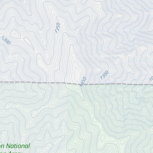 Map of Mount Wilson