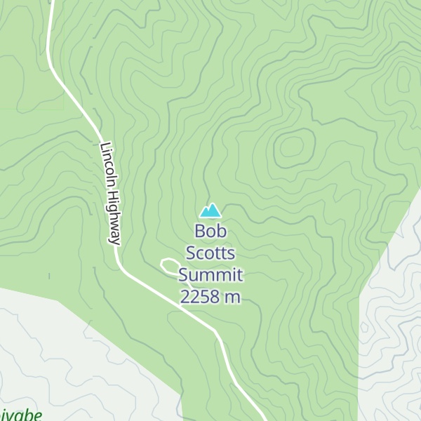 Map of Bob Scotts Summit