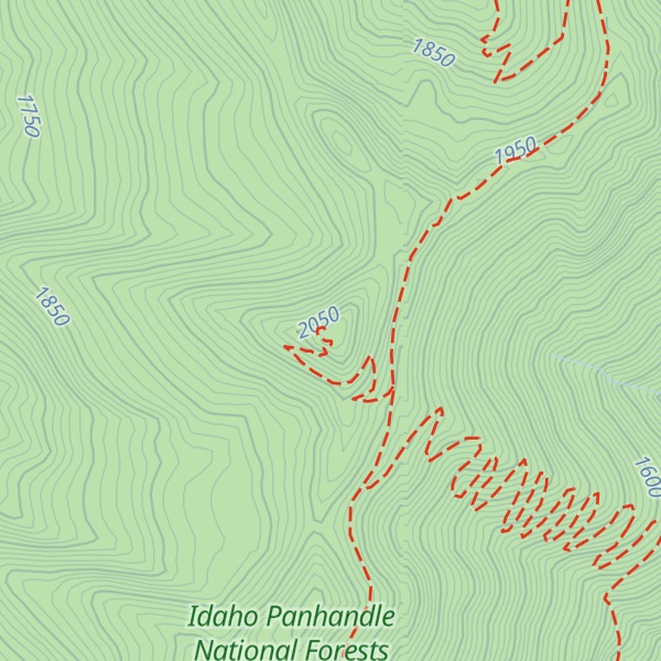 Map of Little Snowy Top