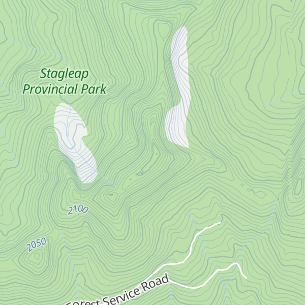 Map of The Crags