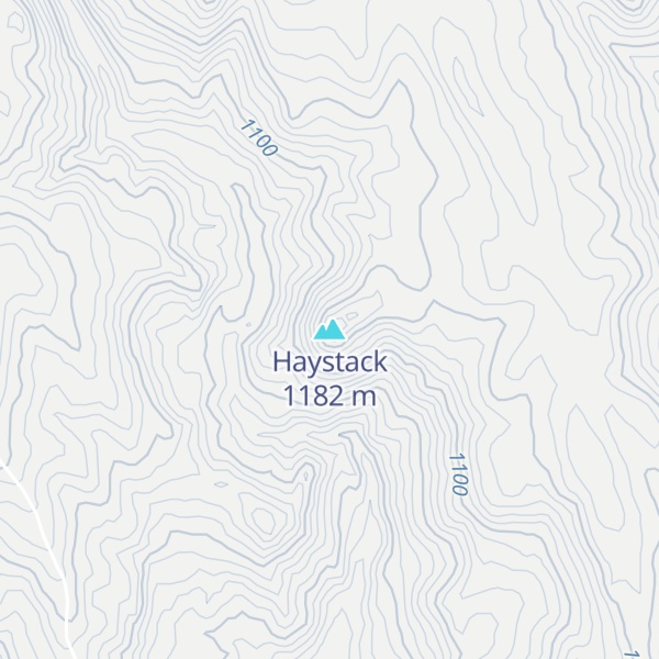 Map of Haystack
