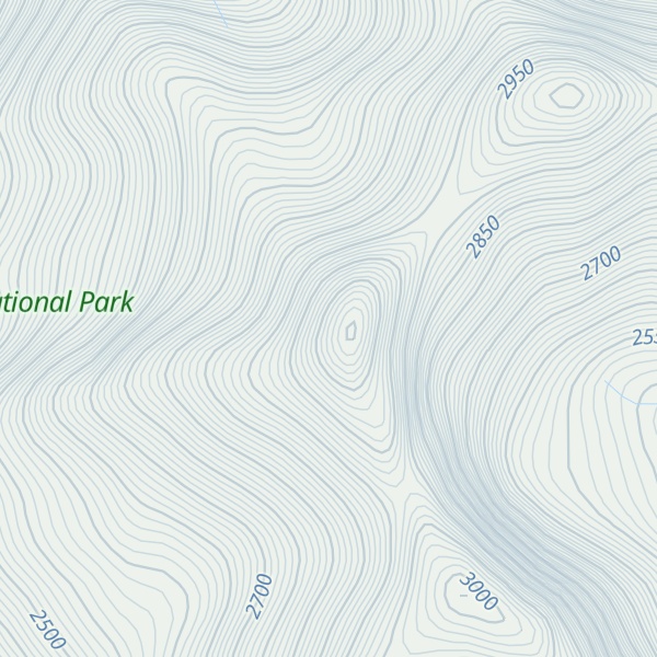 Map of Mount Olympus