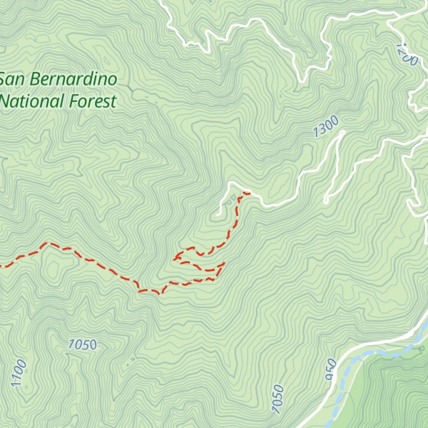 Map of Morton Peak