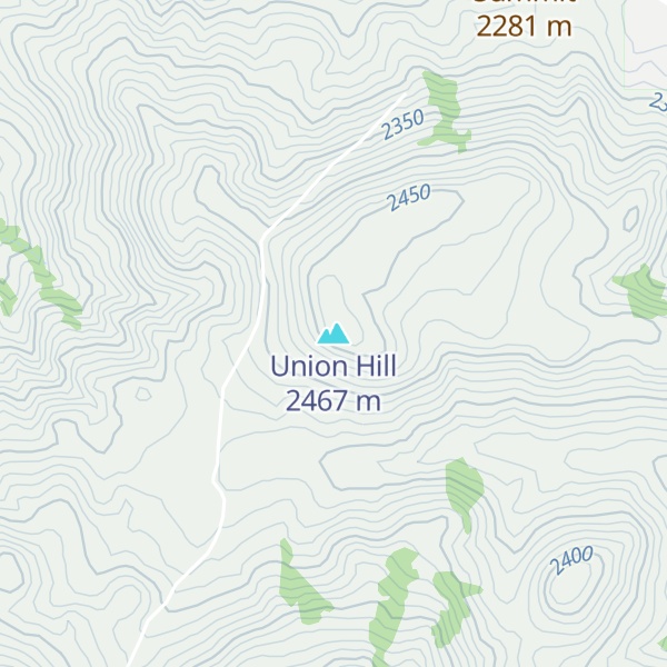 Map of Union Hill