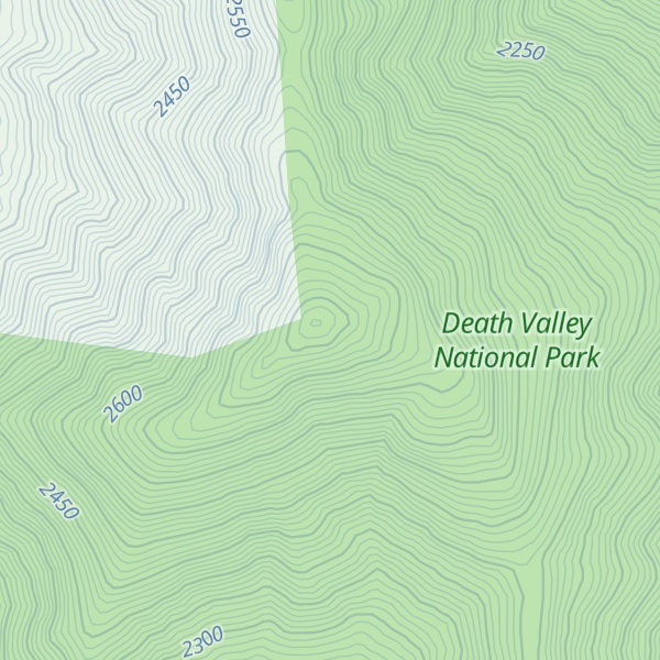 Map of Porter Peak