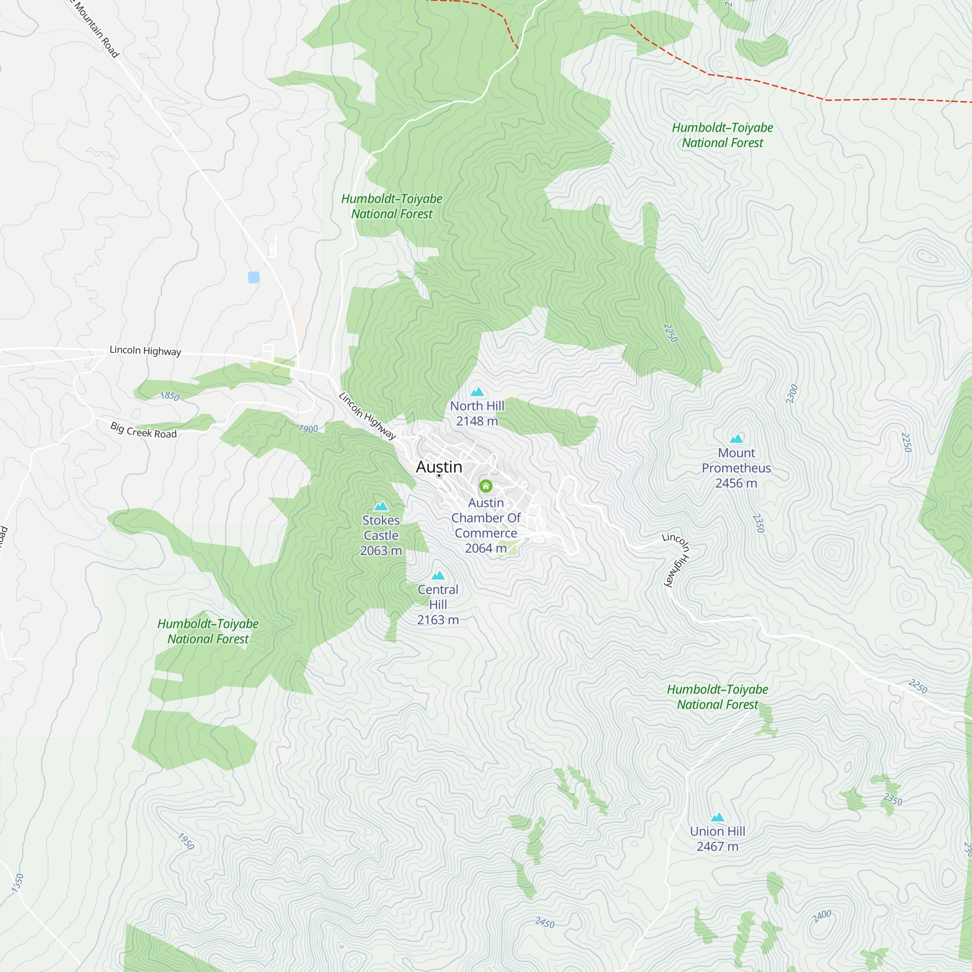 Austin Chamber Of Commerce map
