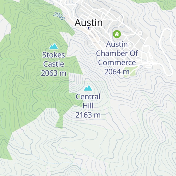 Map of Central Hill