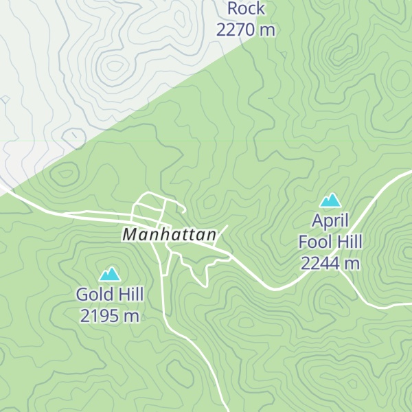 Map of Chipmunk Hill