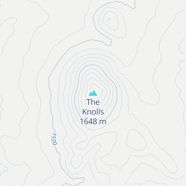 Map of The Knolls