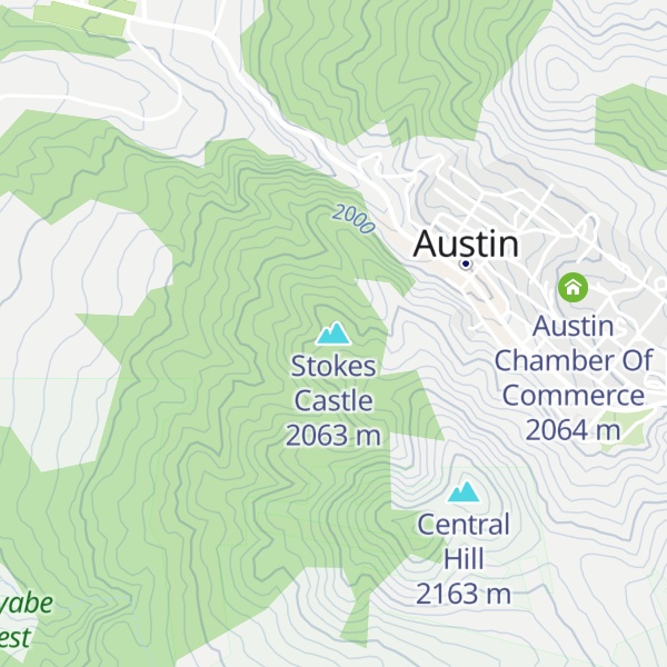 Map of Stokes Castle