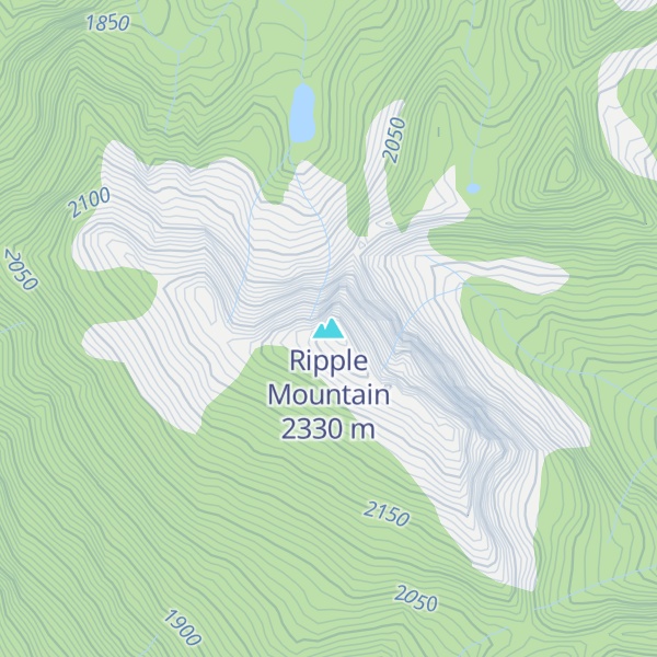 Map of Ripple Mountain