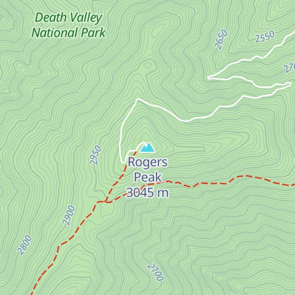 Map of Rogers Peak