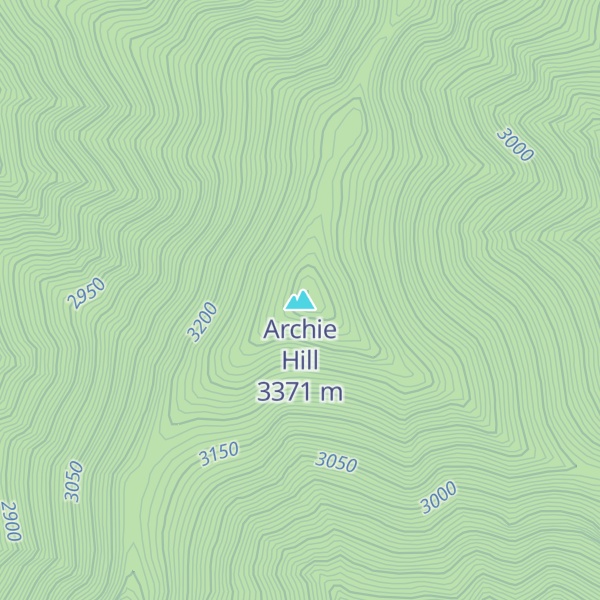 Map of Archie Hill