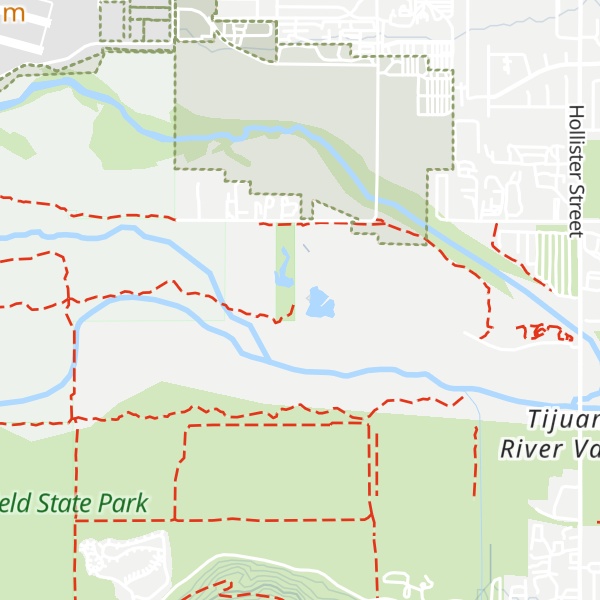 Map of Sand Hill