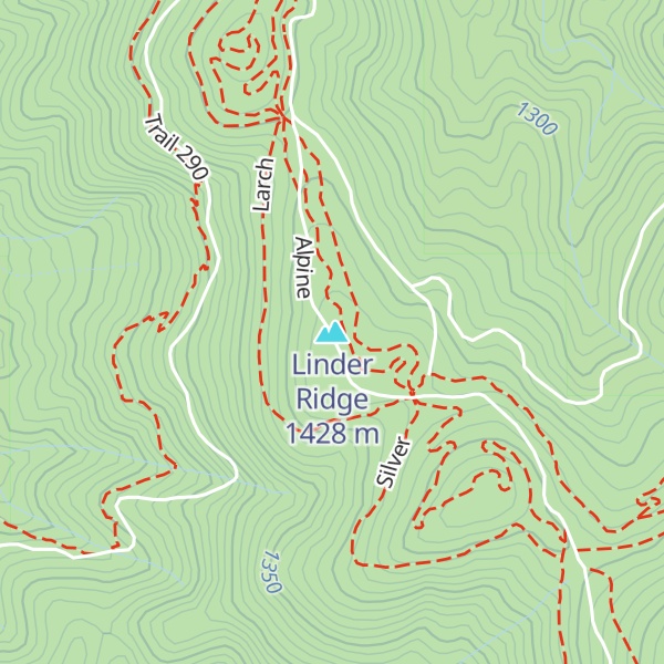 Map of Linder Ridge